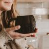imageSweet Water Decor Halloween Ghost Coffee Mug 12oz Black Ceramic Fall Mug Cute Spooky Season Drinkware for Coffee Tea ampamp Cocoa Microwave ampamp Dishwasher Safe Gift for Women ampamp MenPumpkin  Black
