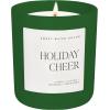 imageSweet Water Decor Warm and Cozy Candle Pine Cinnamon ampamp Fir Scented Winter Candles for Home Large 15oz Black Jar 70 Hour Burn Time NonToxic Soy Blend Wax Stocking Stuffer Made in The USAGreen