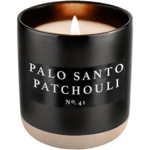imageSweet Water Decor Christmas Candle  Cinnamon Trees Orange and Clove Scented Winter Candle  Christmas Soy Candles and Decor for Home  12oz Sandstone Jar 50 Hour Burn Time Made in The USAPalo Santo Patchouli