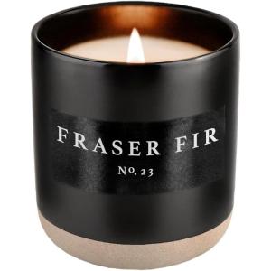 imageSweet Water Decor Christmas Candle  Cinnamon Trees Orange and Clove Scented Winter Candle  Christmas Soy Candles and Decor for Home  12oz Sandstone Jar 50 Hour Burn Time Made in The USAFraser Fir