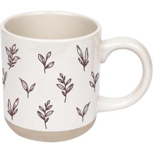 imageSweet Water Decor Gingerbread Coffee Mug 14oz Stoneware Christmas Mug Dishwasher ampamp Microwave Safe Large Holiday Winter Cup for Coffee Tea ampamp Hot Chocolate Stocking Stuffer Gifts for WomenBrown Leaves