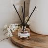 imageSweet Water Decor Warm and Cozy Reed Diffuser Set  Orange Cinnamon Clove and Pine Fall and Winter Scented Diffuser  Sandstone Diffusers for Home Long Lasting Fragrance Made in The USAPalo Santo Patchouli