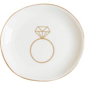 imageSweet Water Decor Blue Deft Jewelry Dish Tray  Ceramic Ring Dish for Bridal Shower Wedding and Home Decor  Elegant Jewelry Holder ampamp Organizer for WomenRing