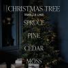 imageSweet Water Decor Christmas Tree Candle  Spruce Pine Needles and Evergreen Candles Scented Soy Candles for Home  Christmas Candle 9oz Clear Jar 40 Hour Burn Time Made in The USAChristmas Tree  Green Label