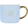 imageSweet Water Decor In My Engaged Era Mug 14oz Fine Bone China Cup for Tea ampamp Coffee Gold Handle ampamp Rim Engagement Gift for Fiancee ampamp Bridetobe Bridal Shower Decoration and Gift for Future WifeIn My Engaged Era