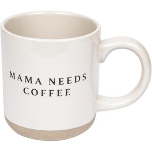 imageSweet Water Decor Mug for Mom 14oz Fine Bone China Cup with Gold Handle ampamp Rim for Tea ampamp Coffee Drinks Gift Idea for Mothers Day Moms Birthday ampamp Christmas Cute Vintage Floral DesignMama Needs Coffee