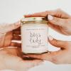 image:imageSweet Water Decor Be Still and Know Candle Sea Salt Jasmine Cream and Wood Scented Soy Wax Candle for Home Christian Gift for Women 9oz Clear Jar 40 Hour Burn Time Made in the USABoss Lady