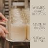 image:imageSweet Water Decor Be Still and Know Candle Sea Salt Jasmine Cream and Wood Scented Soy Wax Candle for Home Christian Gift for Women 9oz Clear Jar 40 Hour Burn Time Made in the USARelax Girl