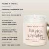 image:imageSweet Water Decor Be Still and Know Candle Sea Salt Jasmine Cream and Wood Scented Soy Wax Candle for Home Christian Gift for Women 9oz Clear Jar 40 Hour Burn Time Made in the USAHappy Birthday