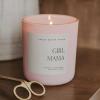 image:imageSweet Water Decor Boy Mama Candle NonToxic Soy Wax Palo Santo Scent Patchouli Lavender Cedarwood amp Vanilla 15oz Blue Matte Jar 70 Hour Burn Time Gift for New Mom Mothers Day amp Baby ShowerGirl Mama