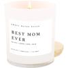 image:imageSweet Water Decor Boy Mama Candle NonToxic Soy Wax Palo Santo Scent Patchouli Lavender Cedarwood amp Vanilla 15oz Blue Matte Jar 70 Hour Burn Time Gift for New Mom Mothers Day amp Baby ShowerBest Mom Ever