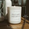 image:imageSweet Water Decor Boy Mama Candle NonToxic Soy Wax Palo Santo Scent Patchouli Lavender Cedarwood amp Vanilla 15oz Blue Matte Jar 70 Hour Burn Time Gift for New Mom Mothers Day amp Baby ShowerBoy Mama