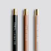 image:imageSweet Water Decor Elegant Gold Metal Pen Set Refillable Black Ink Ballpoint Pens for Home Office amp School Chic Desk Accessories for Women Cute Journaling amp Writing Gift for Teachers and StudentsWork Hard Set
