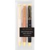 image:imageSweet Water Decor Elegant Gold Metal Pen Set Refillable Black Ink Ballpoint Pens for Home Office amp School Chic Desk Accessories for Women Cute Journaling amp Writing Gift for Teachers and StudentsWork Hard Set