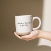 image:imageSweet Water Decor Pink Heart Coffee Mug 14oz Stoneware Cup with Handle for Hot Cocoa Tea amp Cider Microwave amp Dishwasher Safe Romantic Valentines Day Gift for HerMama Needs Coffee