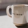 image:imageSweet Water Decor Pink Heart Coffee Mug 14oz Stoneware Cup with Handle for Hot Cocoa Tea amp Cider Microwave amp Dishwasher Safe Romantic Valentines Day Gift for HerDog Mom