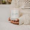 image:imageSweet Water Decor Relax Girl Candle  Peppermint Clove Cedar Eucalyptus Scented Aromatherapy Candle  15oz Tan Matte Jar 70 Hour Burn Time Made in The USA NonToxic Soy Wax Spa Gift for SpringTan