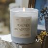 image:imageSweet Water Decor Something Blue Candle NonToxic Soy Wax with Lemon Cedarwood Cinnamon Vetiver Amber amp Musk 15 oz Jar 70 Hours Burn Time  Bridal Shower Decoration and Gift for Future WifeForever and Always  Blue Jar