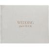 image:imageSweet Water Decor Wedding Guest Book  Elegant Tan Fabric Cover with Gold Foil Details 92 x 72 100 Unlined Sheets 200 Pages Ribbon Bookmark Ideal for Spring Weddings and Special EventsWedding Guest Book