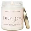 image:imageSweet Water Decor XOXO Scented Candles  Soy Candles with Tropical Fruits Lemons amp Redolent with Lightly Exotic Mountains Greens  Candle Wax with 70 Hours Burn Time  15Oz Pink Matte Jar CandlesLove You