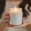 image:imageSweet Water Decor XOXO Scented Candles  Soy Candles with Tropical Fruits Lemons amp Redolent with Lightly Exotic Mountains Greens  Candle Wax with 70 Hours Burn Time  15Oz Pink Matte Jar CandlesLove You