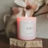 image:imageSweet Water Decor XOXO Scented Candles  Soy Candles with Tropical Fruits Lemons amp Redolent with Lightly Exotic Mountains Greens  Candle Wax with 70 Hours Burn Time  15Oz Pink Matte Jar CandlesXOXO