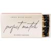 image:imageSweet Water Decor Black Safety Matches  Approx 50 Matchsticks 375 Length  Perfect Match Matchbox with Striking Pad  Home Decor Firestarter amp Candle Accessories  Housewarming GiftBlack  Matchbox