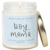 image:imageSweet Water Decor Boy Mama Candle NonToxic Soy Wax Palo Santo Scent Patchouli Lavender Cedarwood amp Vanilla 15oz Blue Matte Jar 70 Hour Burn Time Gift for New Mom Mothers Day amp Baby ShowerBoy Mama