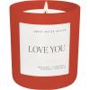 image:imageSweet Water Decor XOXO Scented Candles  Soy Candles with Tropical Fruits Lemons amp Redolent with Lightly Exotic Mountains Greens  Candle Wax with 70 Hours Burn Time  15Oz Pink Matte Jar CandlesLove You