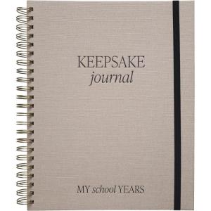 image:imageSweet Water Decor Bible Study Journal with Ribbon Bookmark Notebook for Church Sermon Notes 112 Ruled Pages for Writing Grey Fabric Hardcover with Gold Foil Christian Gift for WomenKids Keepsake