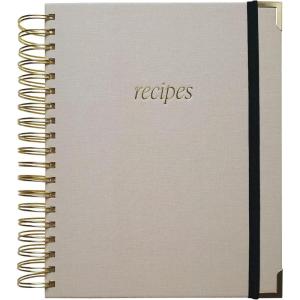 image:imageSweet Water Decor Bible Study Journal with Ribbon Bookmark Notebook for Church Sermon Notes 112 Ruled Pages for Writing Grey Fabric Hardcover with Gold Foil Christian Gift for WomenRecipe