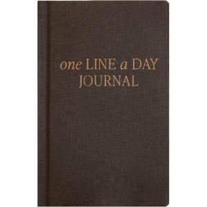 image:imageSweet Water Decor Newlyweds One Line A Day Journal First Year of Marriage Daily Notebook for Couples Wedding Memory Book Anniversary amp Bridal Shower Gift Undated 220 Lined Pages Fabric CoverCharcoal with Gold Foil Accents