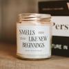 image:imageSweet Water Decor Patriotic Candle Smells Like Stars and Stripes 4th of July Decoration Apple Maple Bourbon Scented NonToxic Soy Wax Candle 9oz Glass Jar 40 Hour Burn Time Poured in the USASmells Like New Beginnings