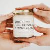 image:imageSweet Water Decor Patriotic Candle Smells Like Stars and Stripes 4th of July Decoration Apple Maple Bourbon Scented NonToxic Soy Wax Candle 9oz Glass Jar 40 Hour Burn Time Poured in the USASmells Like Shes Playing Mahjong