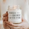 image:imageSweet Water Decor Patriotic Candle Smells Like Stars and Stripes 4th of July Decoration Apple Maple Bourbon Scented NonToxic Soy Wax Candle 9oz Glass Jar 40 Hour Burn Time Poured in the USASmells Like Best Auntie Ever