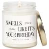 image:imageSweet Water Decor Patriotic Candle Smells Like Stars and Stripes 4th of July Decoration Apple Maple Bourbon Scented NonToxic Soy Wax Candle 9oz Glass Jar 40 Hour Burn Time Poured in the USASmells Like Its Your Birthday