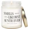 image:imageSweet Water Decor Patriotic Candle Smells Like Stars and Stripes 4th of July Decoration Apple Maple Bourbon Scented NonToxic Soy Wax Candle 9oz Glass Jar 40 Hour Burn Time Poured in the USASmells Like Best Auntie Ever
