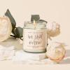 image:imageSweet Water Decor Mahjong Candle Mahjong Gifts for Women 9oz Jar with Gold Lid 40 Hour Burn Time NonToxic Soy Wax Candle Scent Notes of Sea Salt Citrus Musk amp Amber Unique Game Night DecorBe Still and Know