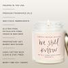 image:imageSweet Water Decor Mahjong Candle Mahjong Gifts for Women 9oz Jar with Gold Lid 40 Hour Burn Time NonToxic Soy Wax Candle Scent Notes of Sea Salt Citrus Musk amp Amber Unique Game Night DecorBe Still and Know