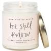 image:imageSweet Water Decor Mahjong Candle Mahjong Gifts for Women 9oz Jar with Gold Lid 40 Hour Burn Time NonToxic Soy Wax Candle Scent Notes of Sea Salt Citrus Musk amp Amber Unique Game Night DecorBe Still and Know