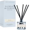 image:imageSweet Water Decor Salt and Sea Reed Diffuser Set Blue Tinted Glass Jar Sea Salt Citrus and Musk Amber Scent Long Lasting Fragrance Non Toxic Oil Reed Diffuser for Home amp Office Poured in the USASpa Day