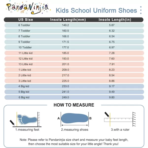 imagePANDANINJIA Sandy Girls Mary Jane School Uniform Shoes Dress Girls Flats for Toddler Little Kid Big KidBlack Pu