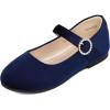 Navy Suede