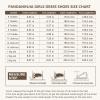 imagePANDANINJIA Toddler Girls Mary Jane School Shoes Kids Elastic Strap Platform Flats Dress ShoesBrown Pu