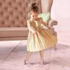 imagePANDANINJIA Girls Dress Shoes Kids Toddler Heels Pumps Flower Girl Mary Jane School Wedding Party Princess ShoesRainbow Glitter