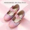 imagePANDANINJIA Girls Dress Shoes Kids Toddler Heels Pumps Flower Girl Mary Jane School Wedding Party Princess ShoesRainbow Glitter