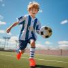imagePANDANINJIA Girls Soccer Cleats Athletic Outdoor Boys Kids Football Cleats Little Big Kid Soccer ShoesOrangeblue