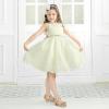 imagePANDANINJIA Girls ToddlerLittle Kid Jada Dress Mary Jane Pumps Bow Low Heels Party Wedding Princess ShoesLisa Gold Sequin