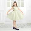 imagePANDANINJIA Girls ToddlerLittle Kid Jada Dress Mary Jane Pumps Bow Low Heels Party Wedding Princess ShoesRuby Navy Silk