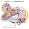 imagePANDANINJIA Girls ToddlerLittle Kid Jada Dress Mary Jane Pumps Bow Low Heels Party Wedding Princess ShoesRuby Rainbow Sequin